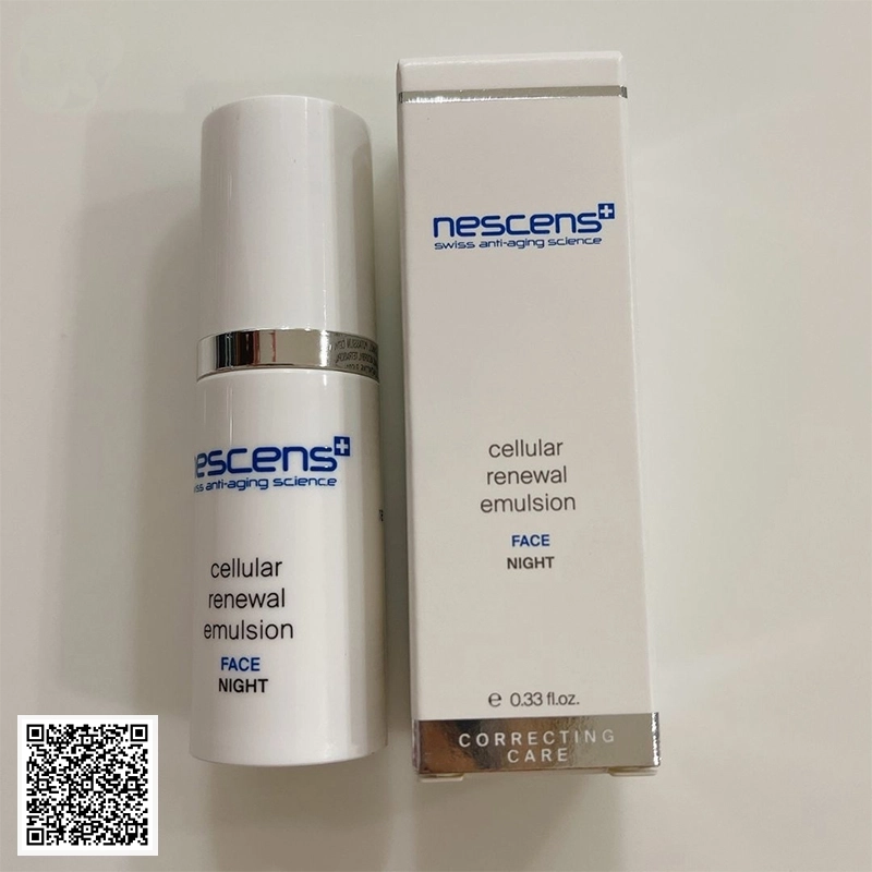 Kem Làm Mới Tế Bào Ban Đêm Nescens Cellular Renewal Emulsion Night Face Từ Thuỵ Sỹ 10ml