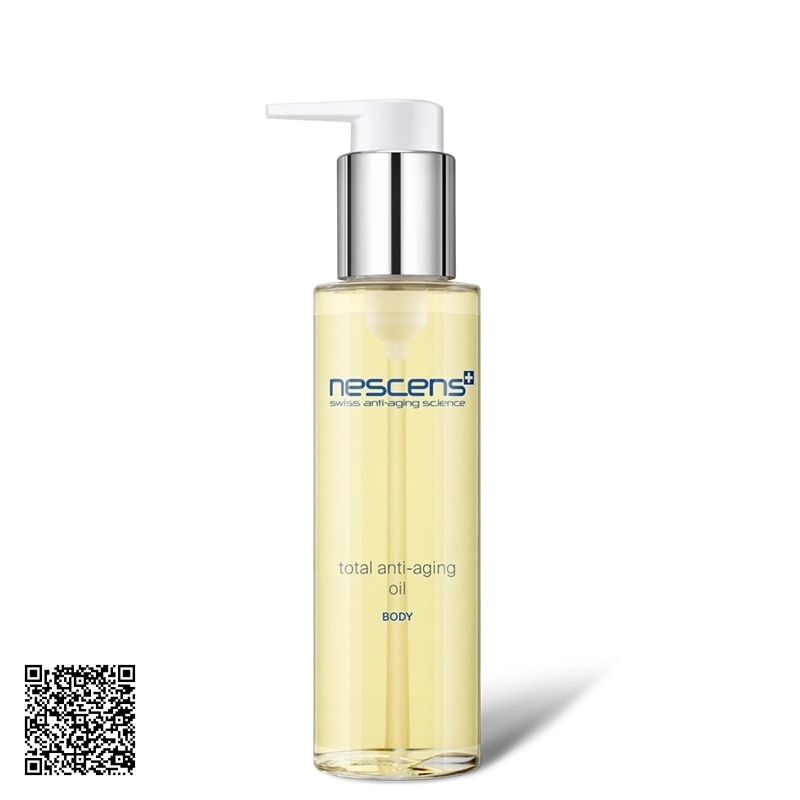Dầu dưỡng thể Hỗ Trợ Ngừa Lão Hóa Nescens Total Anti Aging Oil Body Từ Thuỵ Sỹ 100ml