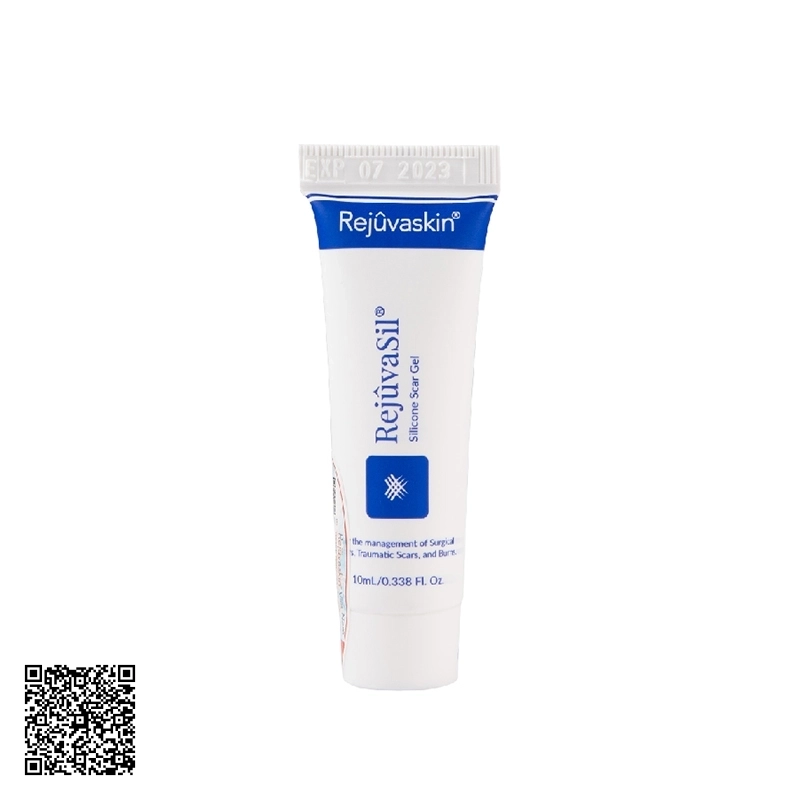 Gel Rejuvaskin Rejuvasil Silicone Scar Ngừa Và Làm Xẹp Sẹo Lồi, Sẹo Phì Đại Từ Mỹ 10ml