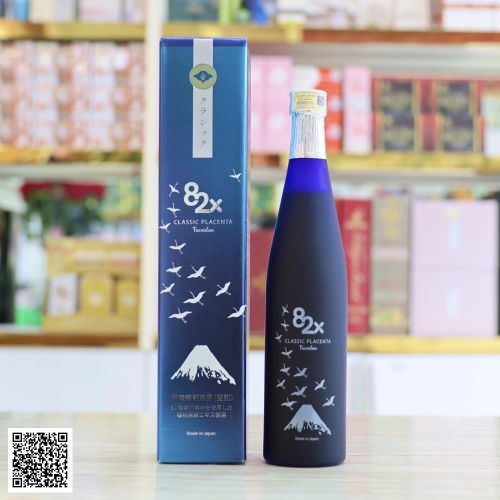 Nước Uống 82x Classic Placenta Fucoidan Từ Nhật Bản 500ml