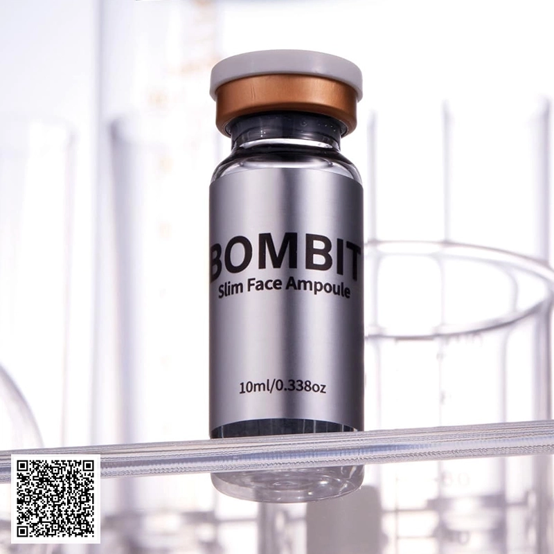 Tinh Chất BOMBIT Slim Face Ampoule Thon Gọn Mặt, Tan Mỡ Má, Nọng Cằm Từ Hàn Quốc 5ml x 4 Lọ