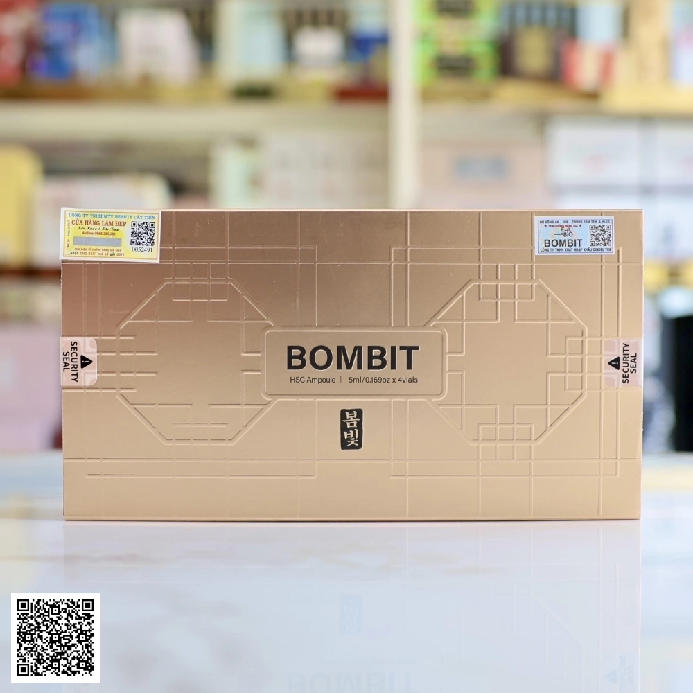 Tinh Chất BOMBIT HSC Ampoule Giúp Trẻ Hóa, Tái Tạo, Phục Hồi Da Từ Hàn Quốc 5ml x 4 Lọ