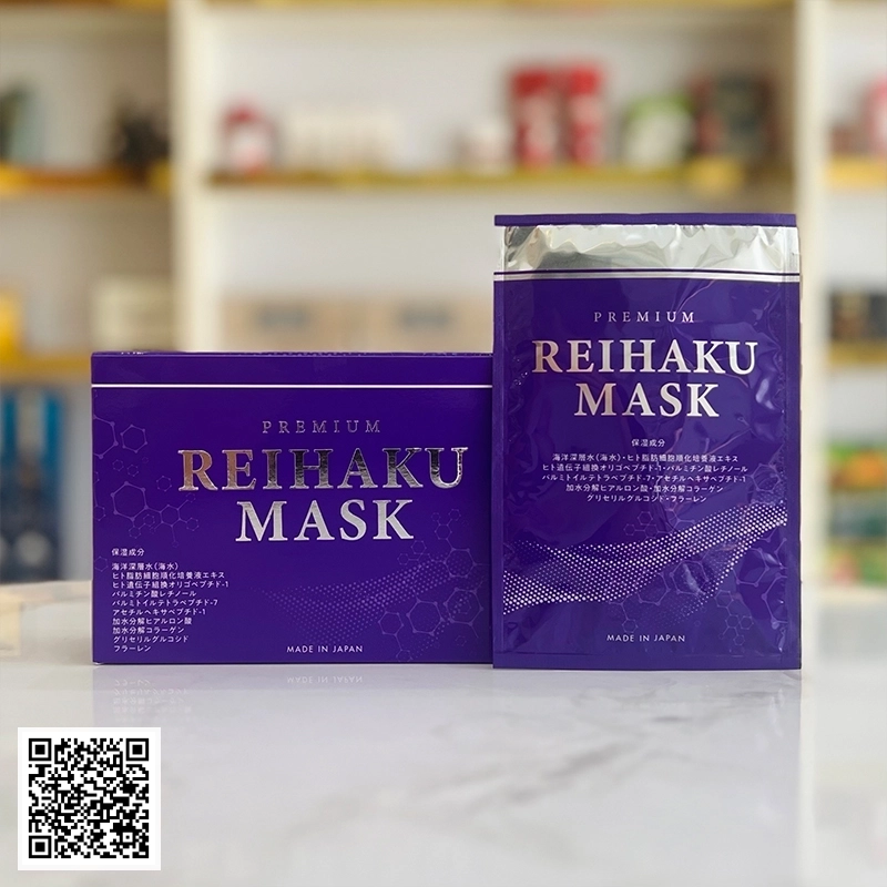 Mặt Nạ Tế Bào Premium Reihaku Mask Từ Nhật Bản