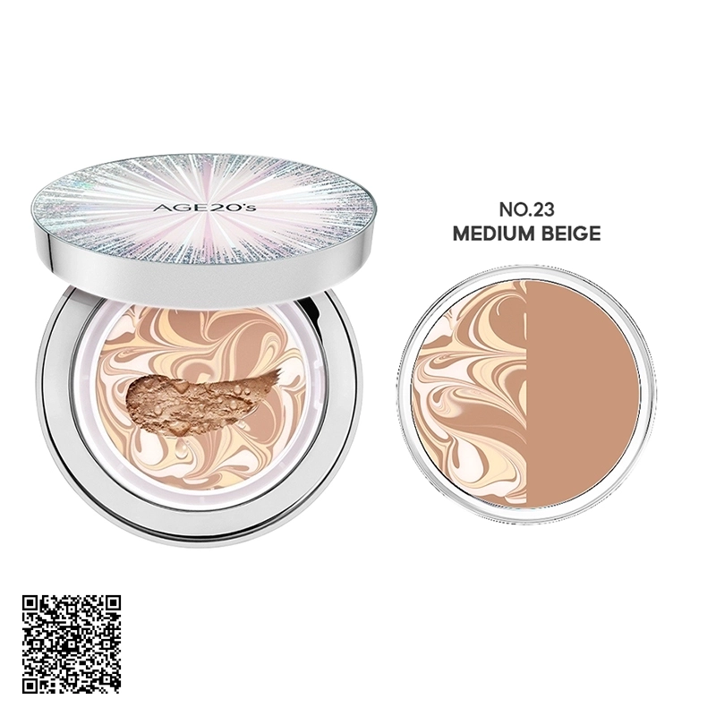 Phấn Tươi AGE 20s Essence Cover Pact Original Ex Intense Cover #23 Medium Beige