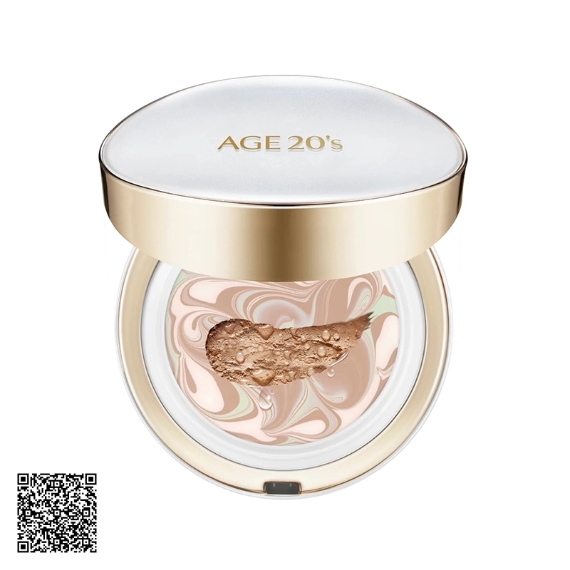 Phấn Tươi Dưỡng Da Che Phủ Bền Màu AGE 20s Signature Essence Cover Pact Long Stay #23 Medium Beige