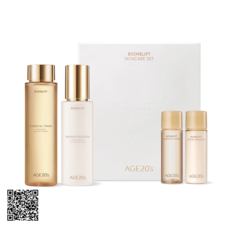 Bộ Chăm Sóc Da AGE 20s BiomeLift Skincare Set