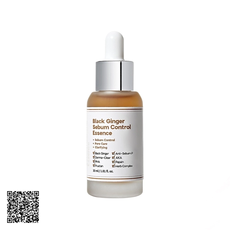 Tinh Chất Dưỡng Da Gừng Sungboon Editor Black Ginger Sebum Control Essence 30ml