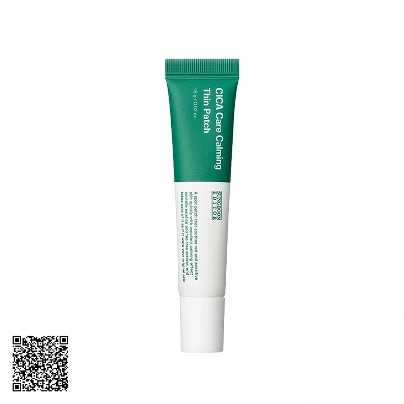 Kem Dưỡng Rau Má Che Phủ Mụn Sungboon Editor Cica Care Calming Thin Patch 15g