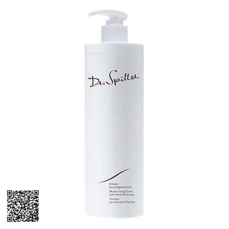 Nước Cân Bằng Cho Da Dầu, Mụn Dr.Spiller Moisturizing Toner With Herbal Extracts 1000ml