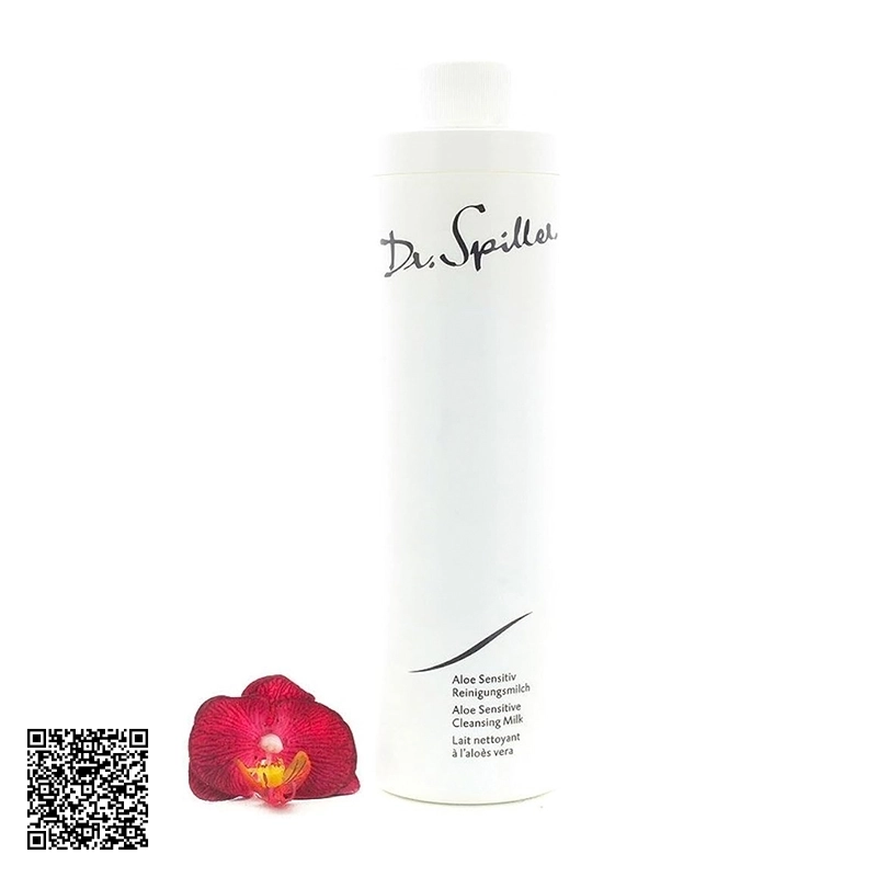 Sữa Rửa Mặt Lô Hội Dr.Spiller Aloe Sensitive Cleansing Milk Cho Da Khô Nhạy Cảm 500ml