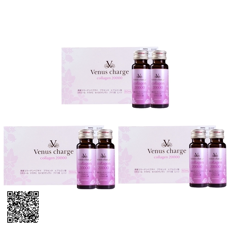 Liệu Trình Nước uống Collagen Venus Charge 20,000mg