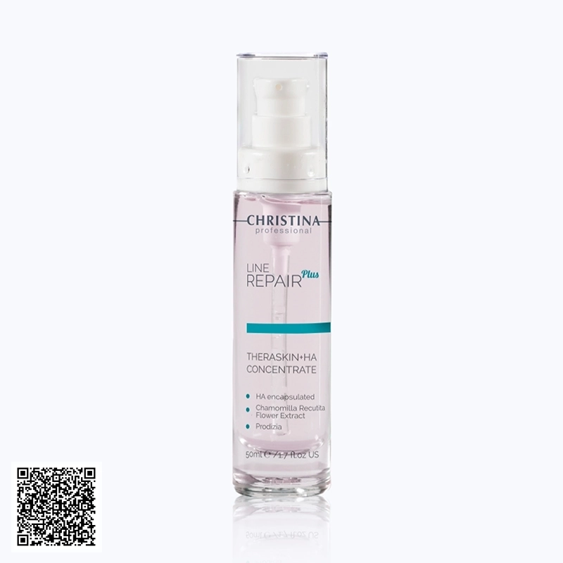 Serum Dưỡng Ẩm Hỗ Trợ Ngừa Lão Hóa Christina Line Repair Plus Theraskin + HA Concentrate 50ml