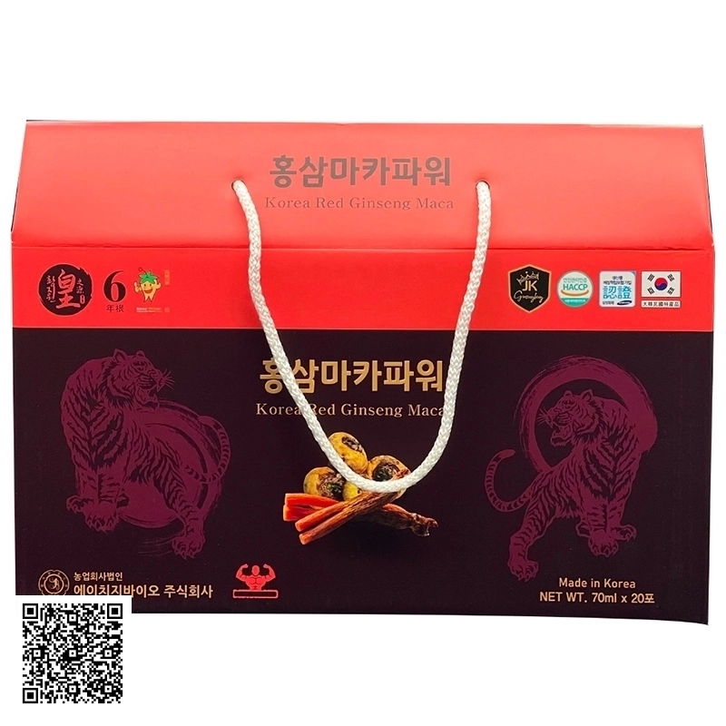 Nước Hồng Sâm Bổ Dược Nam Ginseng King Korea Red Ginseng Maca Từ Hàn Quốc