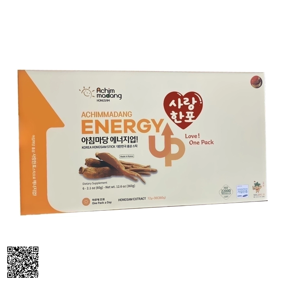 Nước Hồng Sâm Achimmadang Energy UP Từ Hàn Quốc 30 Gói