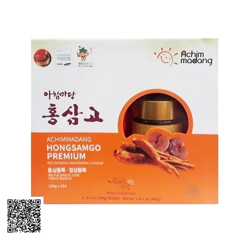 Cao Hồng Sâm Linh Chi Achimmadang Red Ginseng Ganoderma Lucidum Từ Hàn Quốc