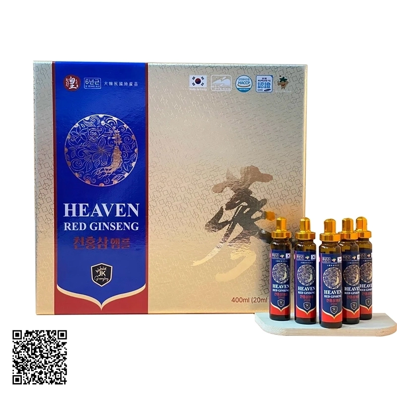 Tinh Chất Thiên Sâm Ginseng King Heaven Red Ginseng Từ Hàn Quốc 20 Ống