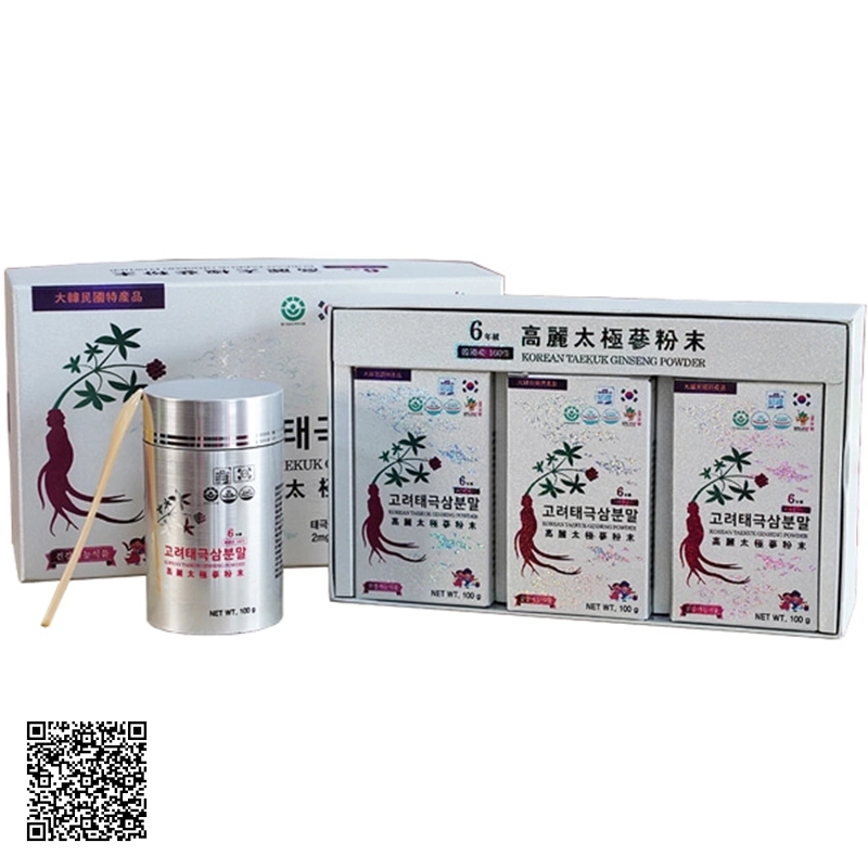 Bột Thiên Sâm Chính Phủ Korean Taekuk Ginseng Powder Premium Từ Hàn Quốc