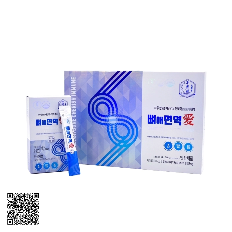 Nước Bạch Sâm Bổ Xương Khớp Daedong Cherish Bone Cherish Immune 30 Gói