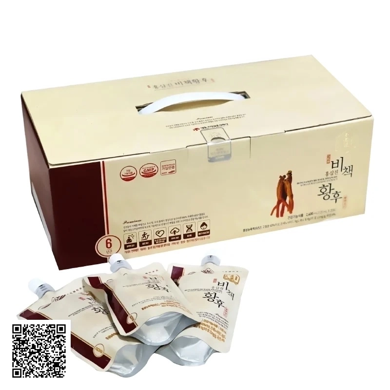 Nước Hồng Sâm Tỏi Đen KGC GoodBase Từ Hàn Quốc 30 Gói