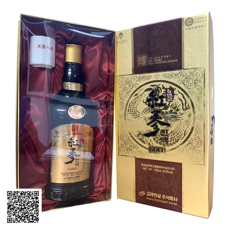 Tinh Chất Hồng Sâm Korinsam Six Years Red Ginseng Drink Gold Từ Hàn Quốc