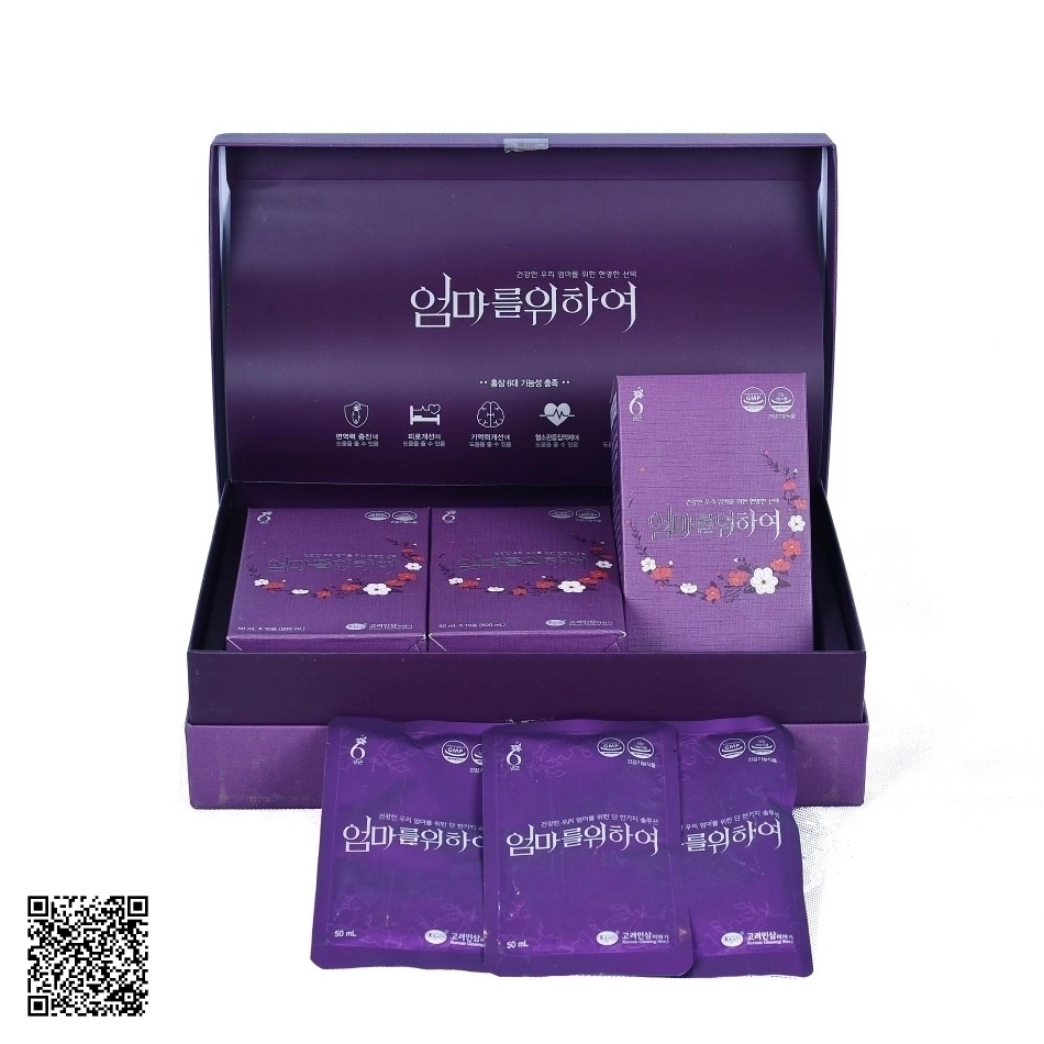 Nước Hồng Sâm KGS Dành Cho Nữ Giới Cao Cấp 30 Gói