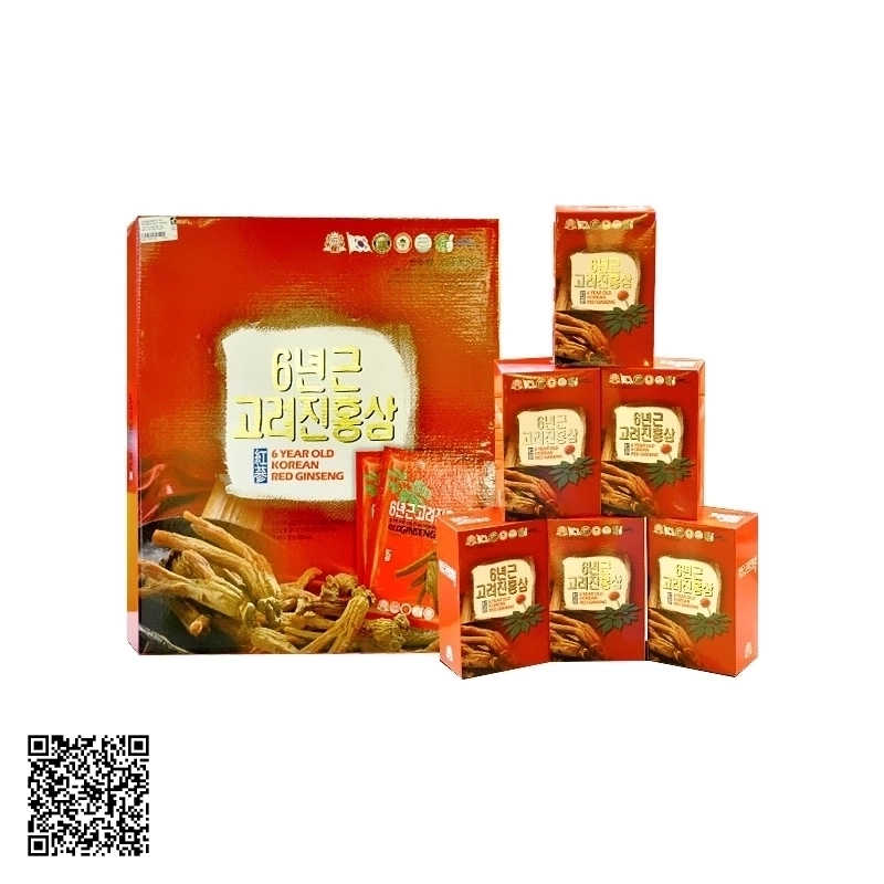 Nước Hồng Sâm Taewoong Food Korean Red Ginseng Từ Hàn Quốc 30 Gói
