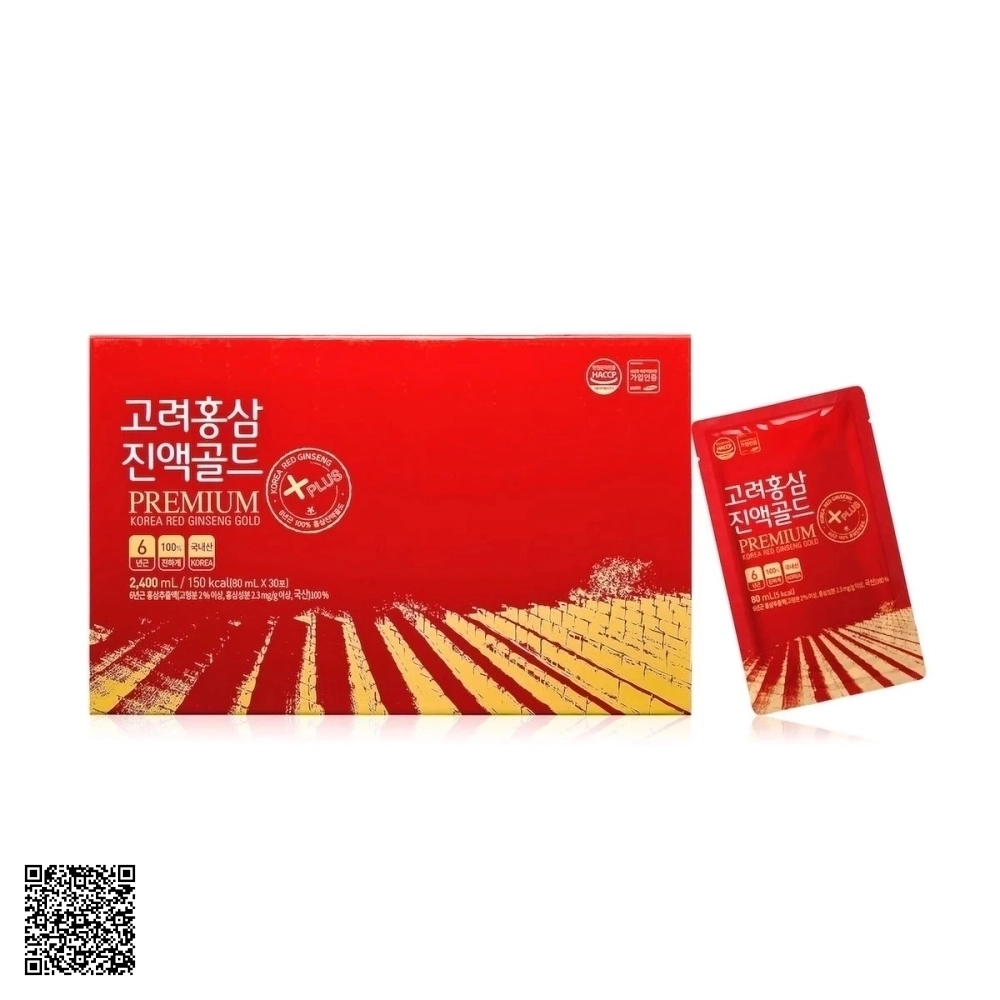 Nước Hồng Sâm Daedong Korean Red Ginseng Extract Liquid Từ Hàn Quốc 30 Gói