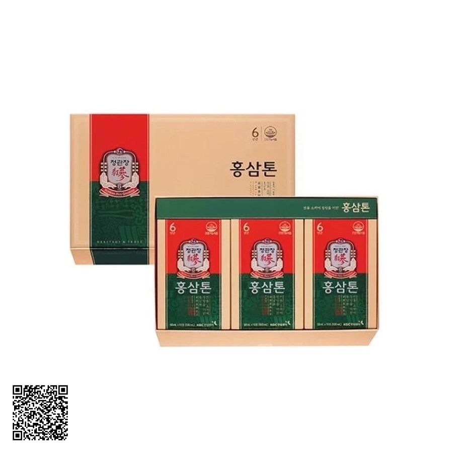 Nước Hồng Sâm KGC Korean Red Ginseng Tonic Origin Từ Hàn Quốc 30 Gói