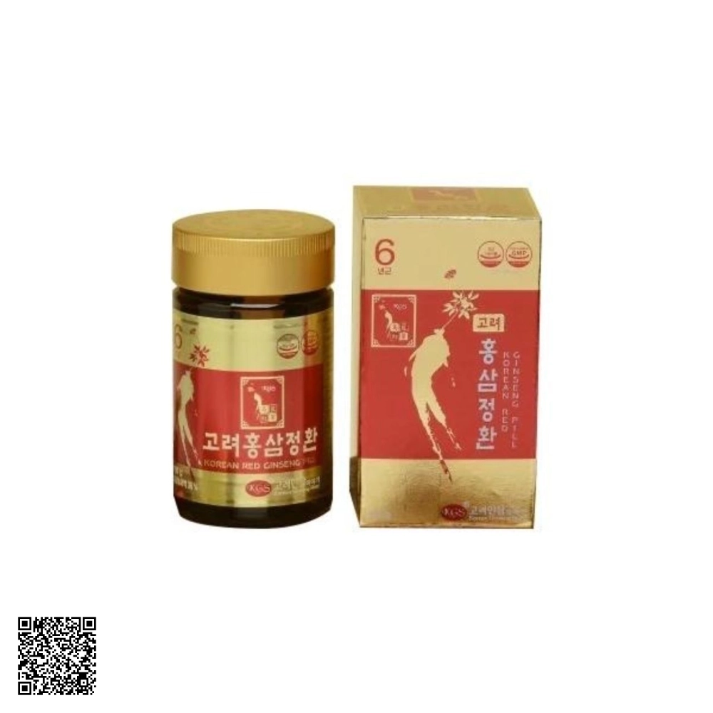 Viên Hồng Sâm KGS Korean Red Ginseng Pill Từ Hàn Quốc 160g
