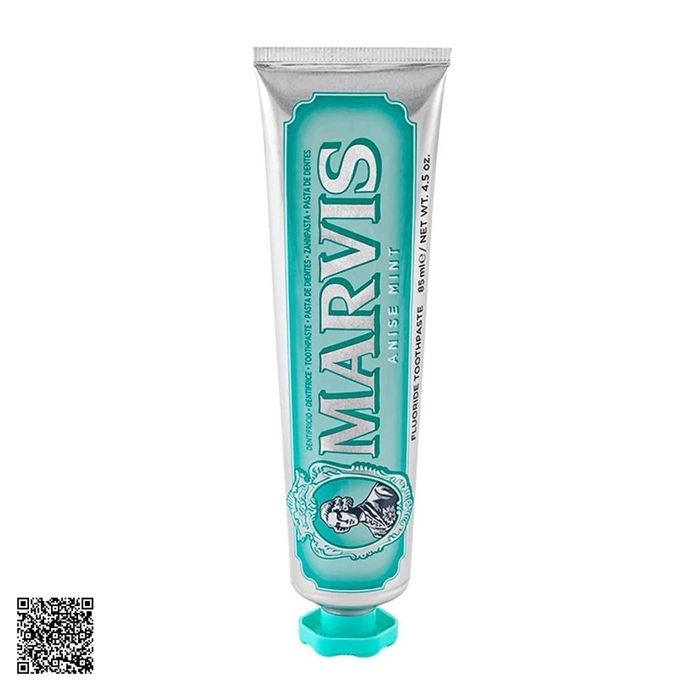 Kem Đánh Răng Marvis Anise Mint Hương Ngọt Ngào Hạt Hồi Và Bạc Hà Tươi Mát 85ml