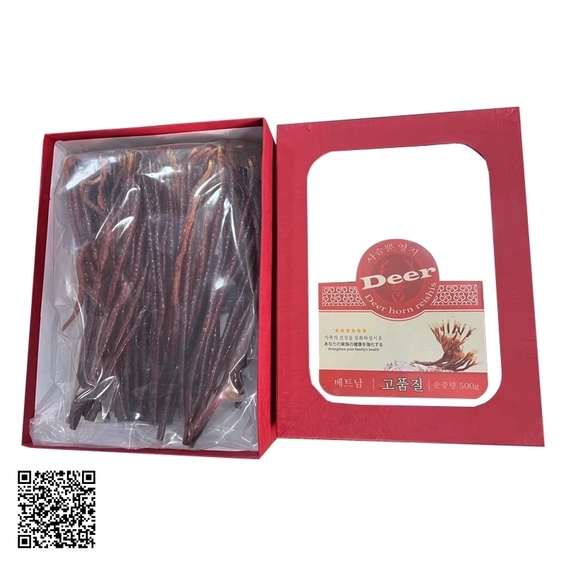 Nấm Linh Chi Sừng Hươu Hàn Quốc Deer Horn Reishis Từ Hàn Quốc 500g
