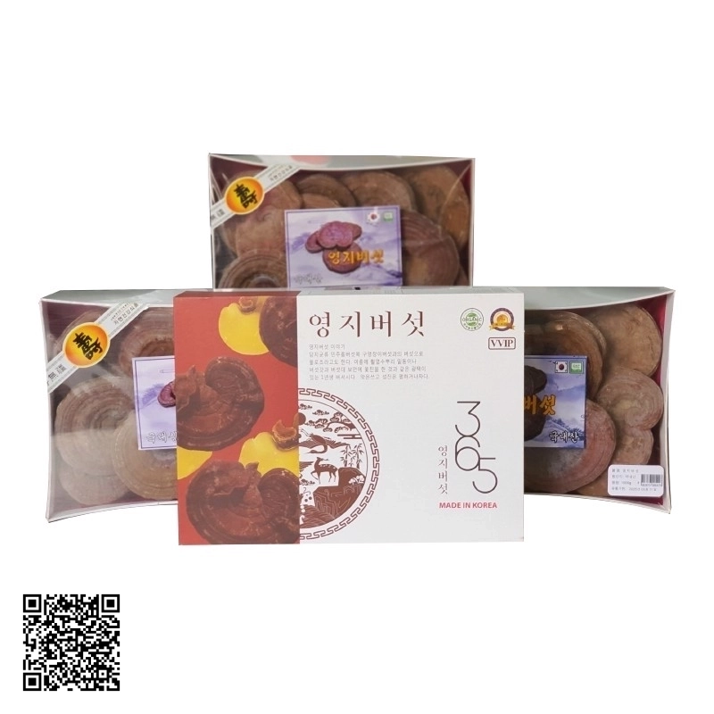 Nấm Linh Chi Đỏ 365 Thượng Hạng Từ Hàn Quốc 1kg