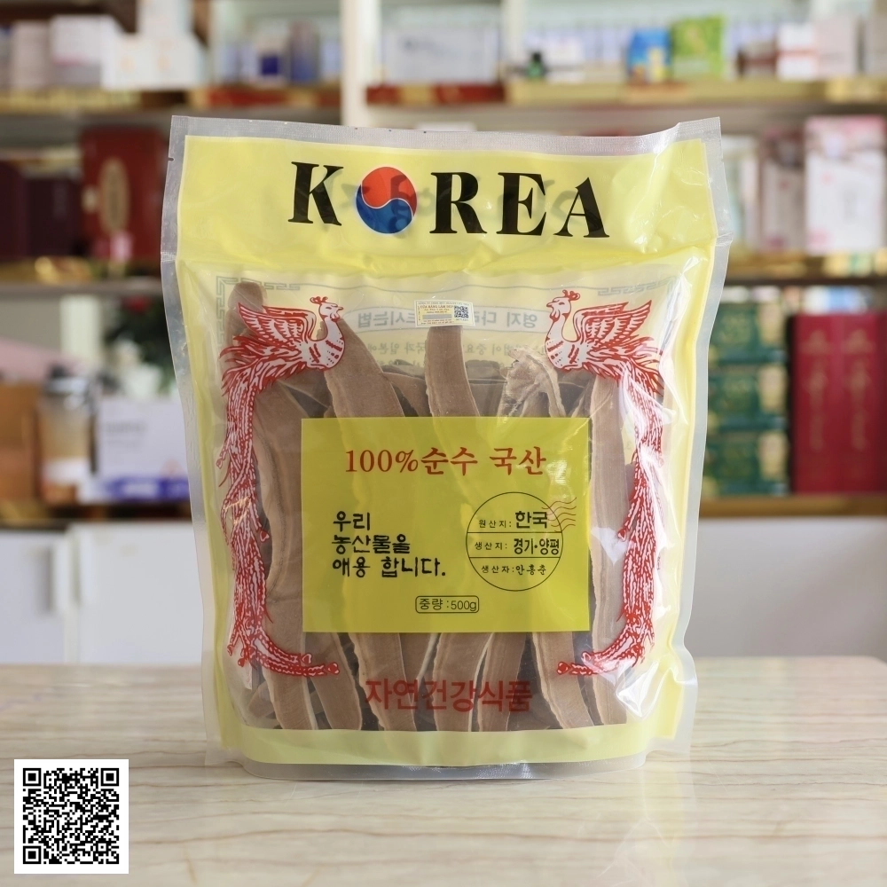 Nấm Linh Chi Đỏ Thái Lát Từ Hàn Quốc 500g