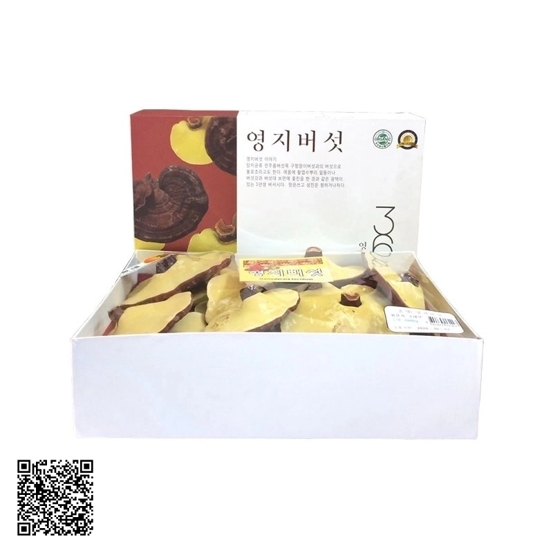 Nấm Linh Chi Vàng Thiên Nhiên 365 Thượng Hạng Từ Hàn Quốc 1kg