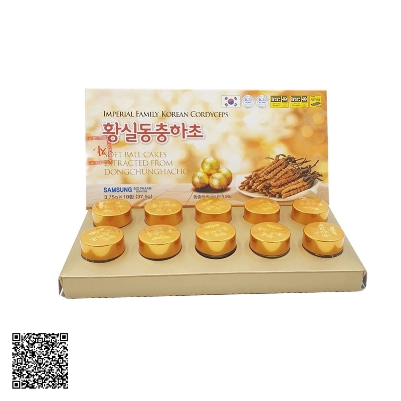 Viên Hoàn Đông Trùng Hạ Thảo SMS Bio Pharm Imperial Family Korean Cordycepts Từ Hàn Quốc 10 Viên