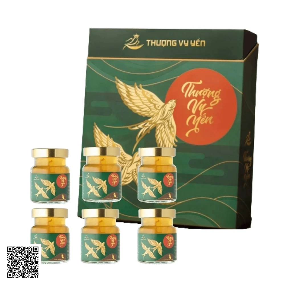 Yến Sào Thượng Vy Yến Đông Trùng Hạ Thảo Set 6 Hũ