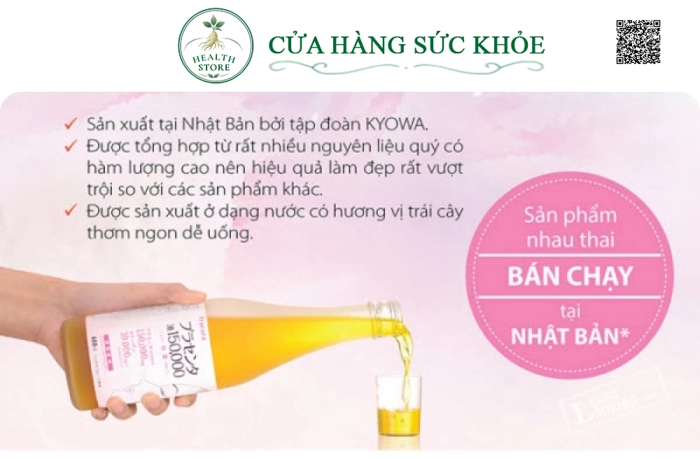 Tinh Chất Nhau Thai Cừu Fracora 150000mg