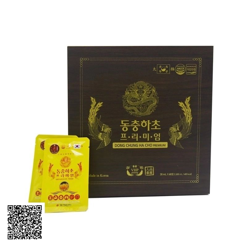 Nước Đông Trùng Hạ Thảo Daedong Korea Dong Chung Ha Cho Premium Từ Hàn Quốc 60 Gói