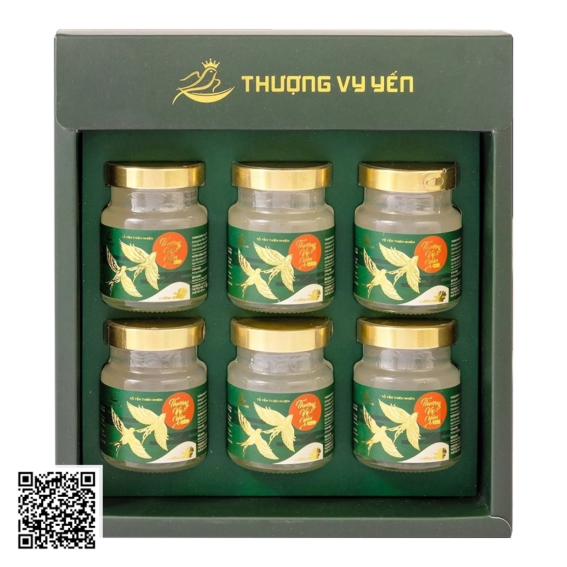 Yến Sào Thượng Vy Yến Biển Vị Gừng Set 6 Hũ