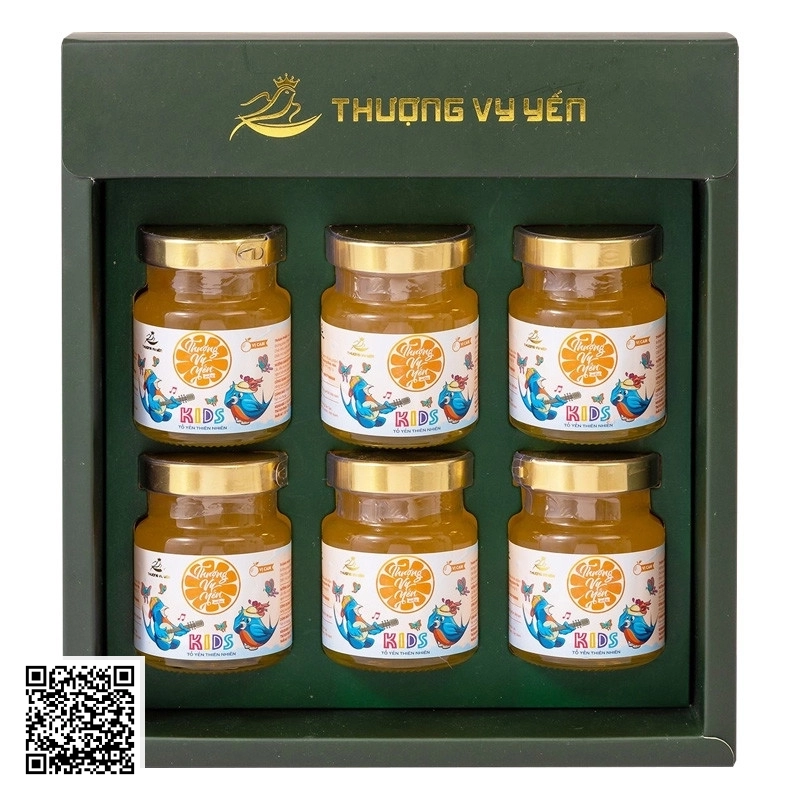 Yến Sào Thượng Vy Yến Biển Vị Cam Set 6 Hũ