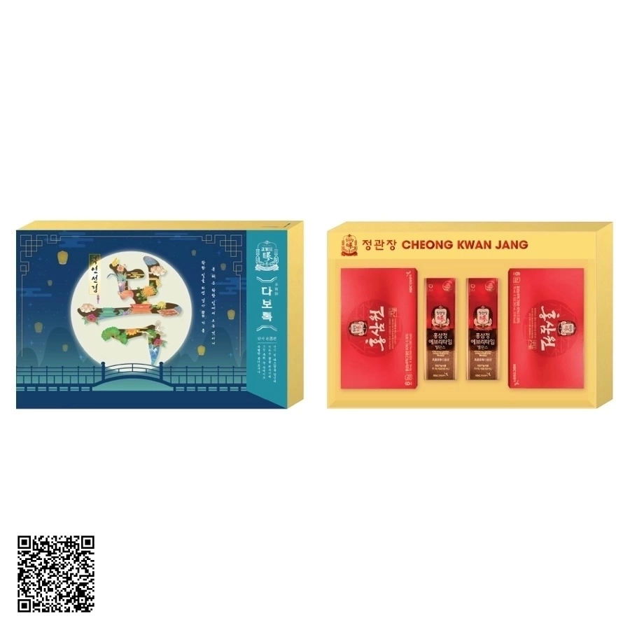 Hộp Quà Tặng Hồng Sâm Cao Cấp KGC Dạ Nguyệt Sum Vầy Từ Hàn Quốc
