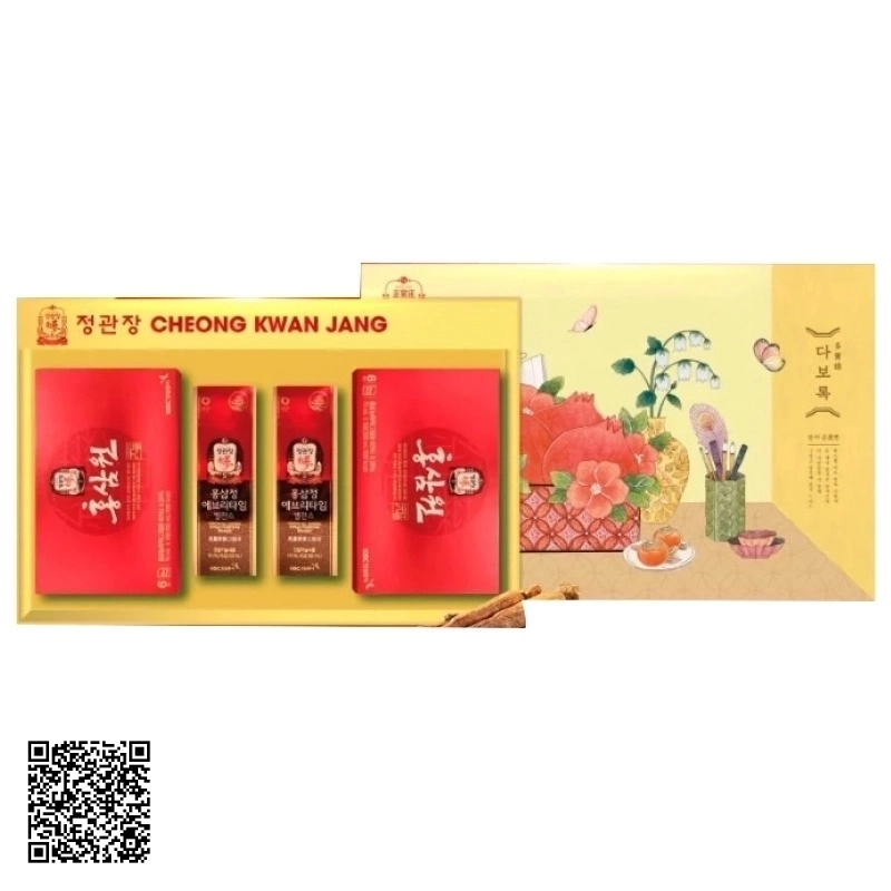 Hộp Quà Tết Hồng Sâm Cao Cấp KGC Lộc Thịnh Gia Khang Từ Hàn Quốc