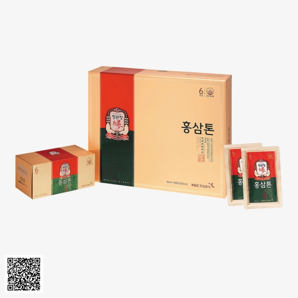 Tinh Chất Hồng Sâm Mật Ong Pha Sẵn KGC Honey Paste 60 Gói