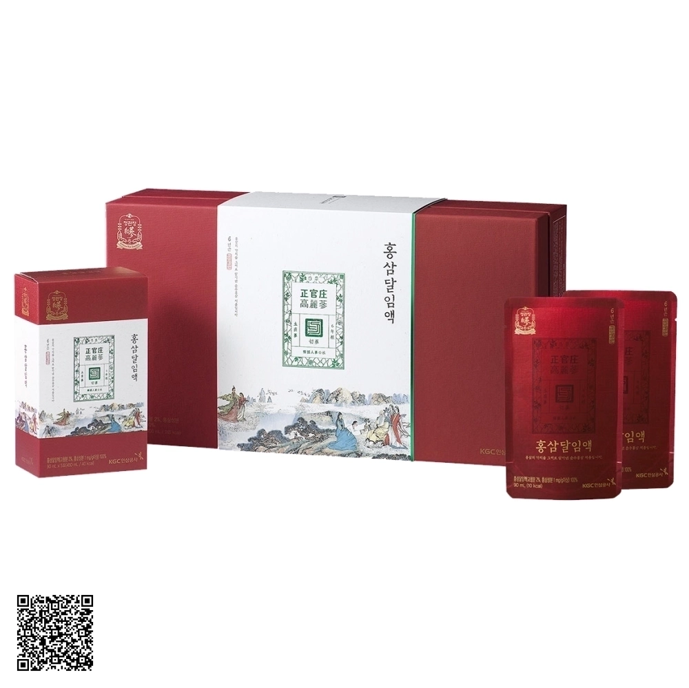 Nước Hồng Sâm Tinh Khiết Hảo Hạng KGC Jung Kwan Jang Pure Extract Từ Hàn Quốc 30 Gói