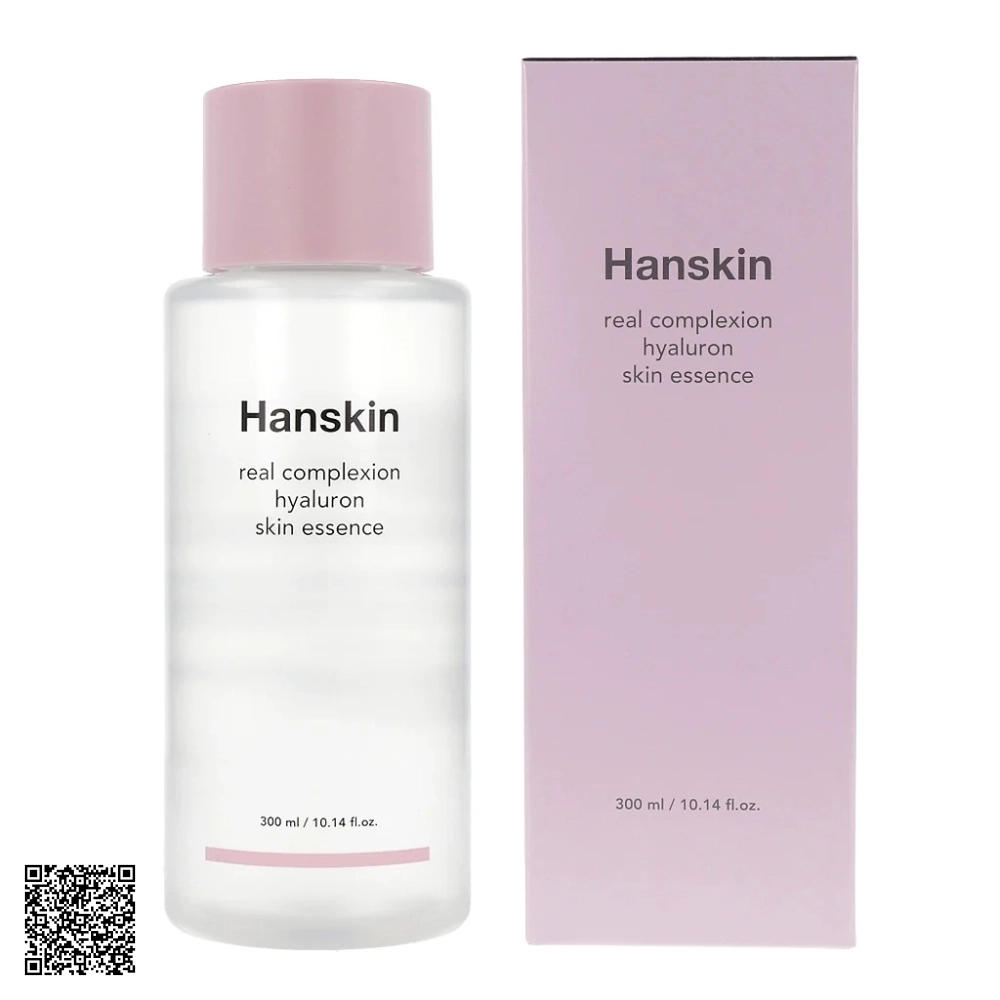 Nước Thần Hanskin Real Complexion Hyaluron Skin Essence Từ Hàn Quốc 300ml