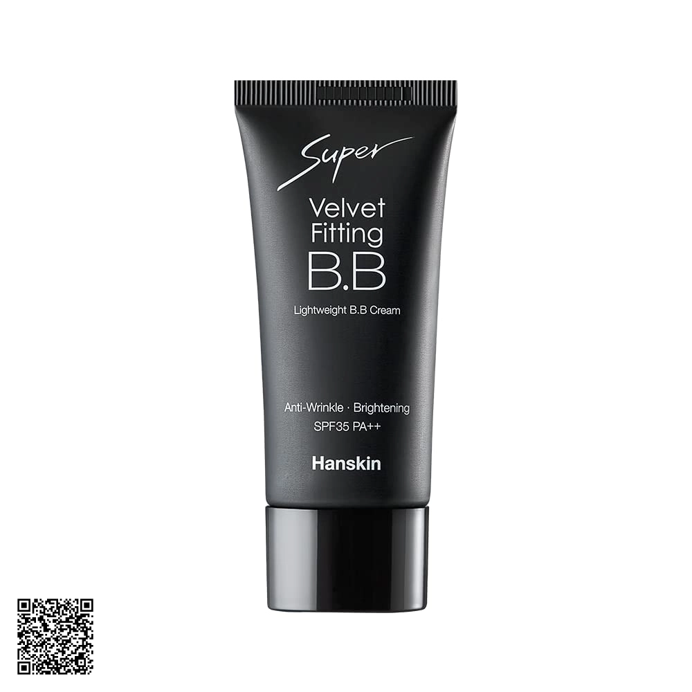 Kem Nền Hanskin Super Velvet Fitting BB Cream Từ Hàn Quốc 30ml