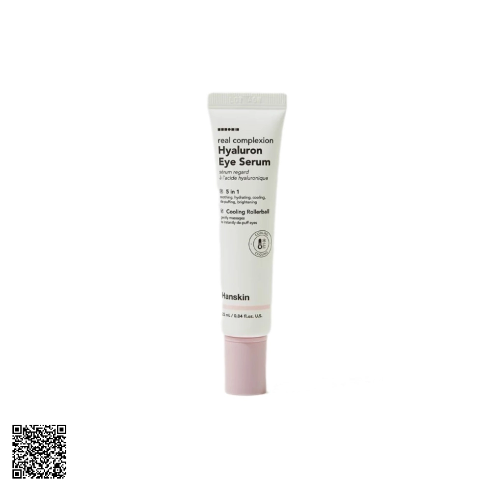 Serum Mắt Hanskin Real Complexion Hyaluron Eye Serum Từ Hàn Quốc 25ml