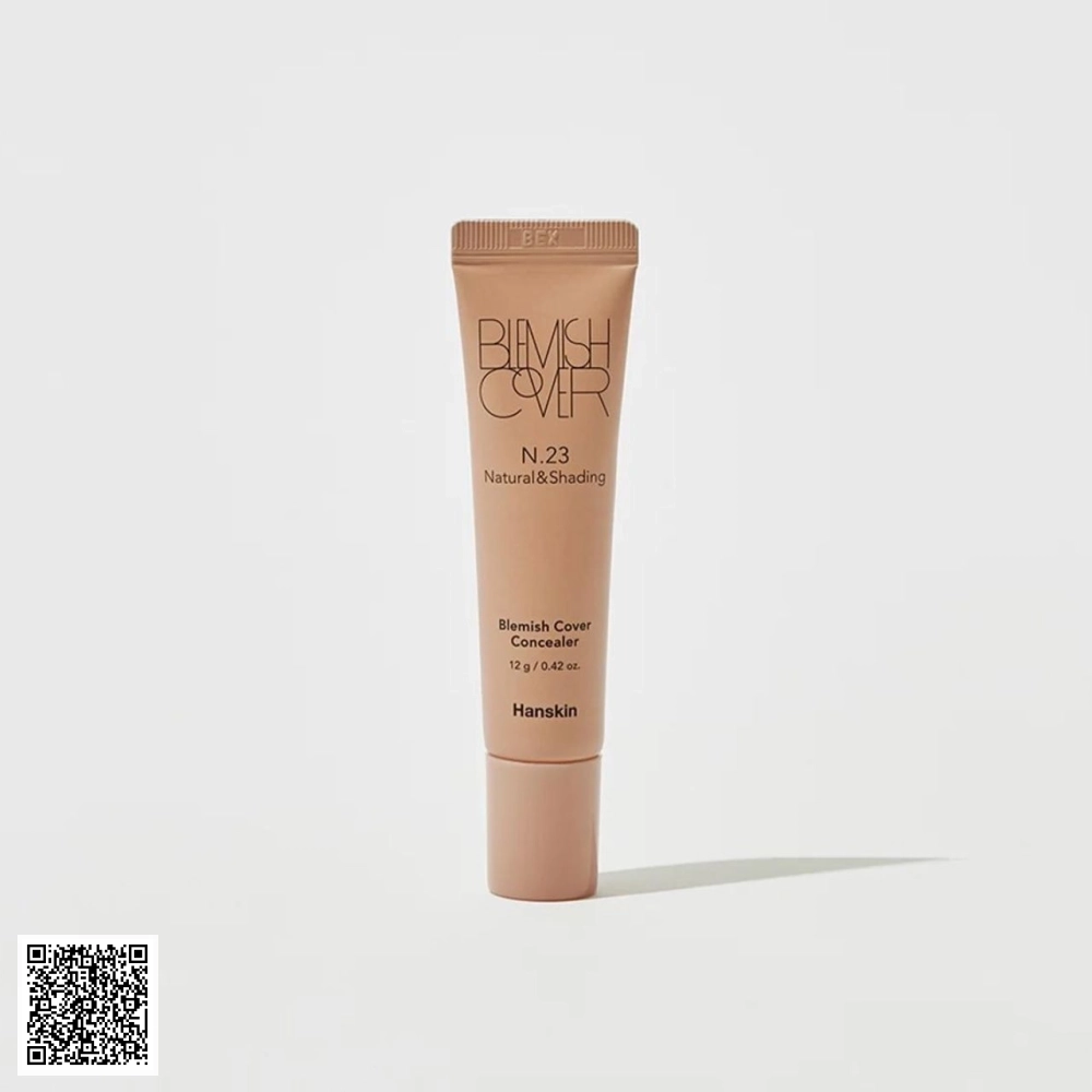 Kem Che Khuyết Điểm Hanskin Blemish Cover Concealer Natural & Shading Từ Hàn Quốc 12g