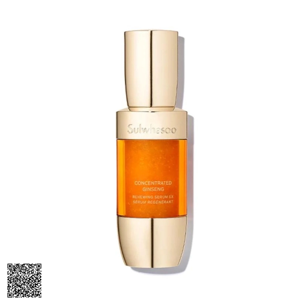 Tinh Chất Nhân Sâm Cải Thiện Nếp Nhăn, Săn Chắc Da Sulwhasoo Concentrated Ginseng Renewing Serum EX 30ml