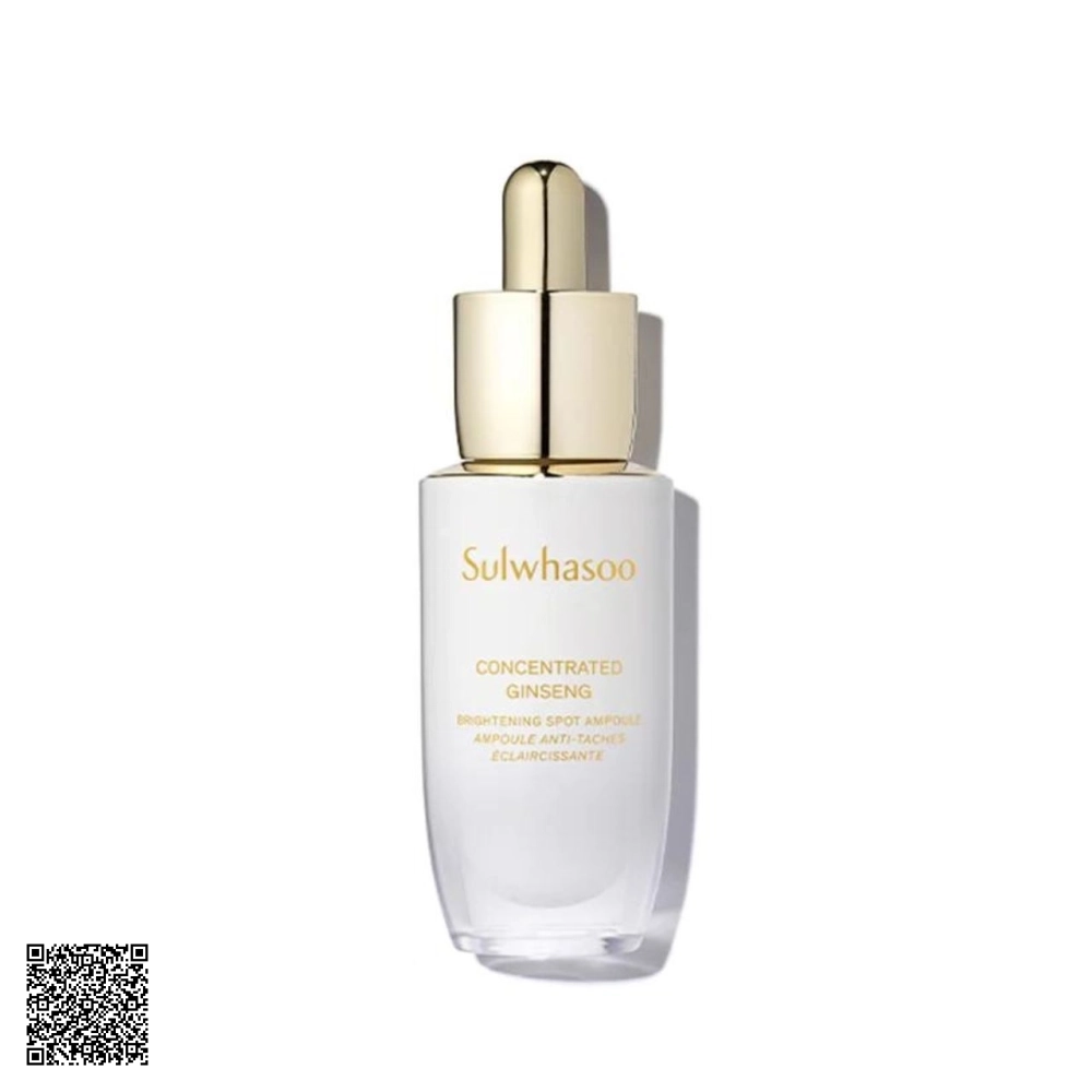 Tinh Chất Nhân Sâm Sáng Da, Mờ Đốm Nâu Sulwhasoo Concentrated Ginseng Brightening Spot Ampoule 20g
